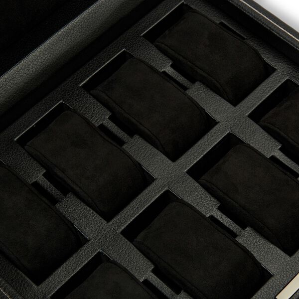 Coffret &agrave; montre British Racing 8 pi&egrave;ces noir